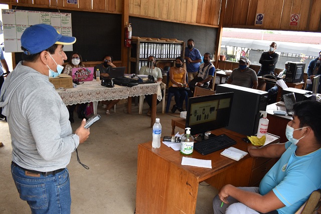 PERSONAL DEL VIVERO AHUASHIYACU INICIARÁ TRABAJO DE GEOREFERENCIACIÓN DE PLANTONES DONADOS