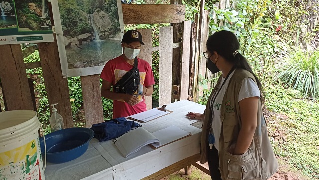 INSPECCIONAN ACTIVIDADES DE ASOCIACIONES ECOLÓGICAS PARA FORTALECER TRABAJO ASOCIATIVO